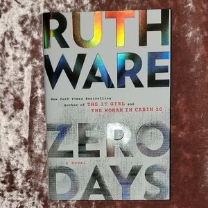 Ruth Ware 'Zero Days' Holographic Book Cover